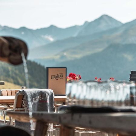 Alpenblick Bergrestaurant & Hotel アローザ エクステリア 写真