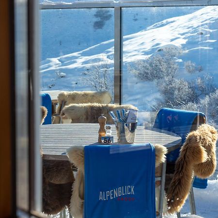 Alpenblick Bergrestaurant & Hotel アローザ エクステリア 写真