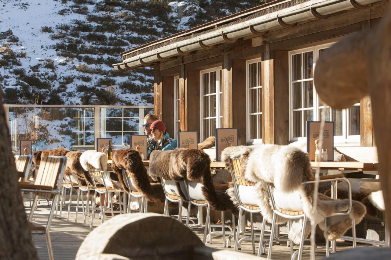 Alpenblick Bergrestaurant & Hotel アローザ エクステリア 写真