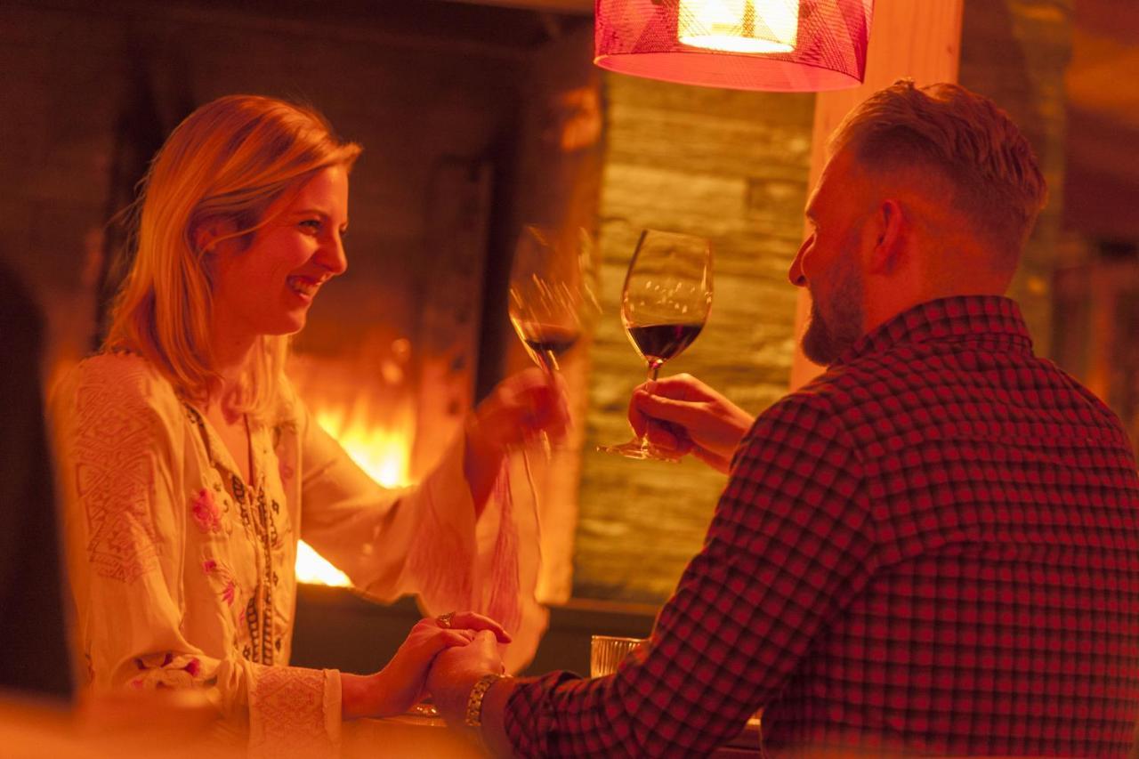 Alpenblick Bergrestaurant & Hotel アローザ エクステリア 写真