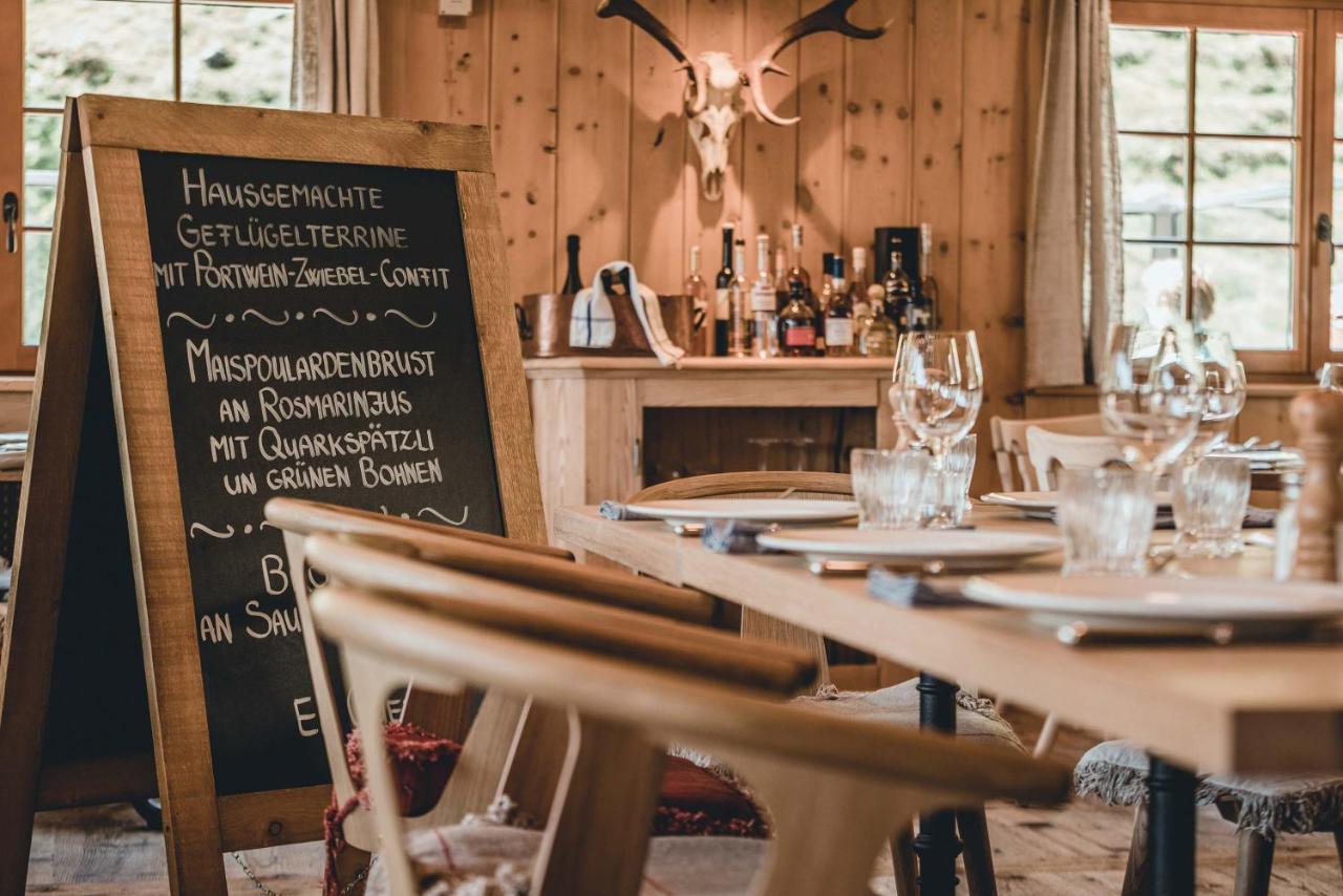 Alpenblick Bergrestaurant & Hotel アローザ エクステリア 写真