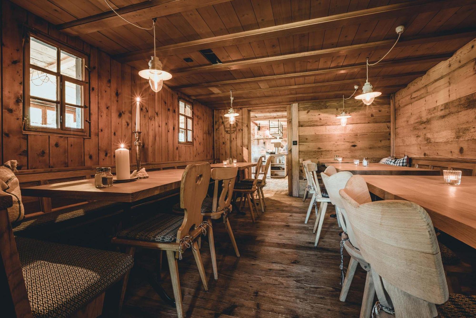 Alpenblick Bergrestaurant & Hotel アローザ エクステリア 写真